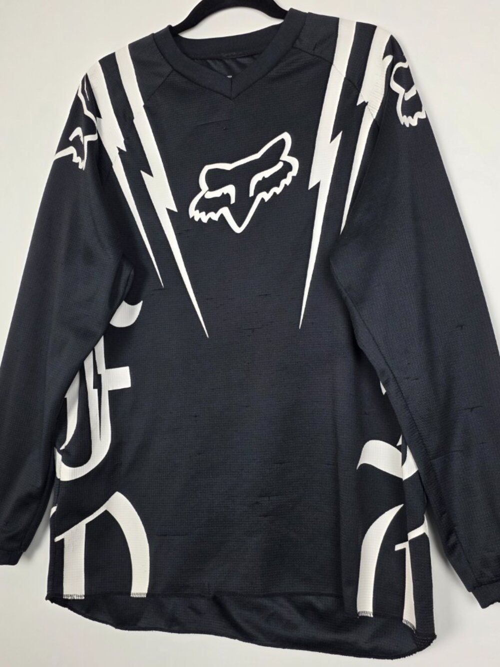 Fox Racing HC Empire 2011 Motocross Distressed Mens Large Long Sleeve Jersey